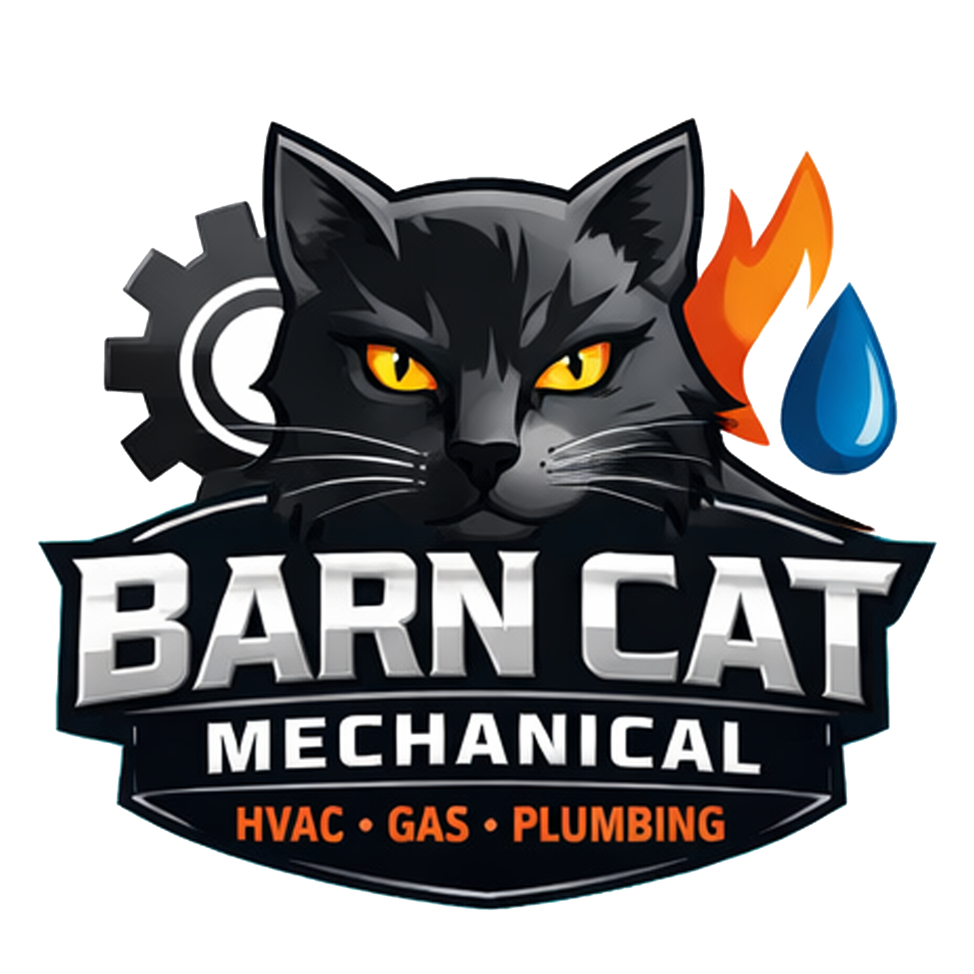 Barn Cat Mechanical logo